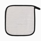 Кухонный набор «Этель» Impression: варежка 20×27 см, прихватка 19×19 см, 100% хлопок, 250 г/м² - фото 22204445