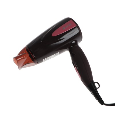 Фен Vitek VT-2261, 1300 Вт, 2 режима, 2 скорости, концентратор, шнур 1.8 м, чёрно-красный