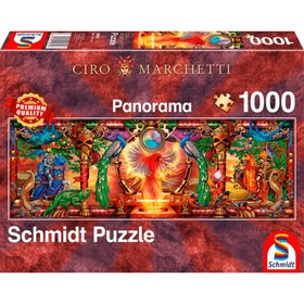 Пазл панорама «Сиро Маркетти. Королевство жар-птиц», 1000 элементов