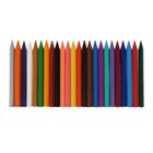 Мелки восковые 24 цвета ZOO, шестигранные - Фото 6