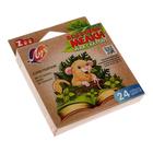 Мелки восковые 24 цвета ZOO, шестигранные - Фото 3
