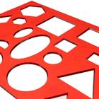 Трафарет геометрические фигуры № 1, МИКС - Фото 4