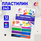 Пластилин «Луч. Классика цвета», 12 цветов, 240 г - Фото 1