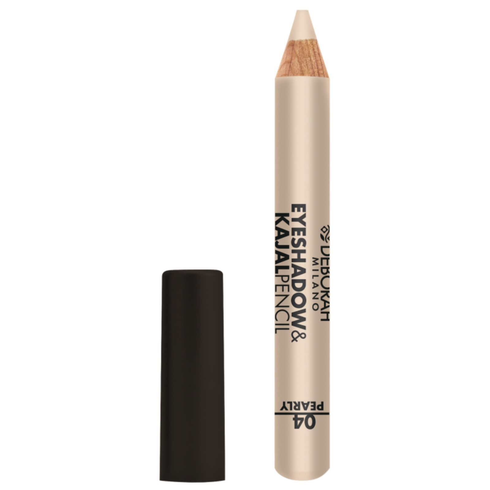 Тени-карандаш для век Deborah Eyeshadow&Kajal Pencil, тон 04 жемчужно ...
