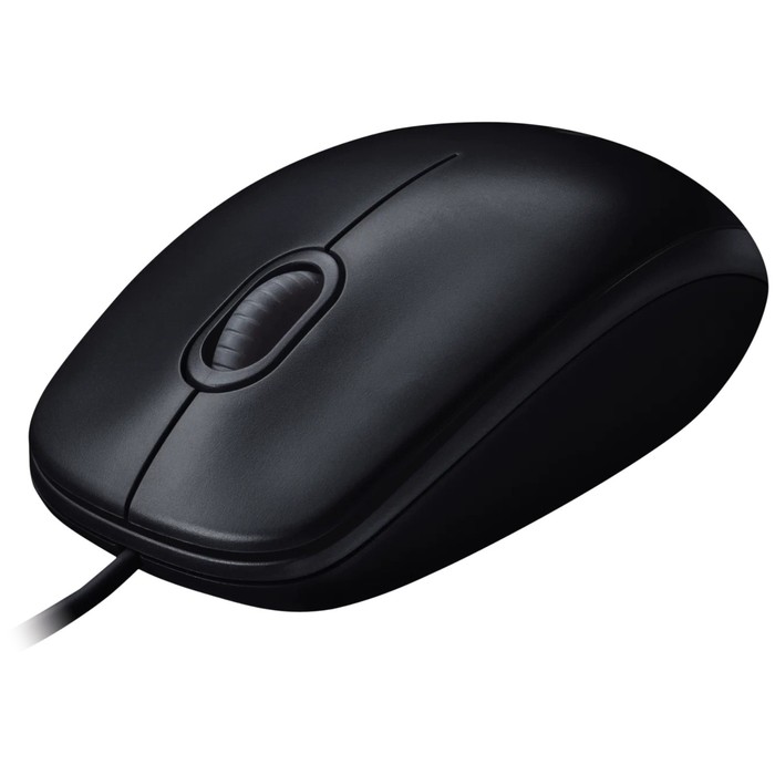 Мышь Logitech M90, проводная, оптическая, 1000 dpi, USB, чёрная - фото 51310296