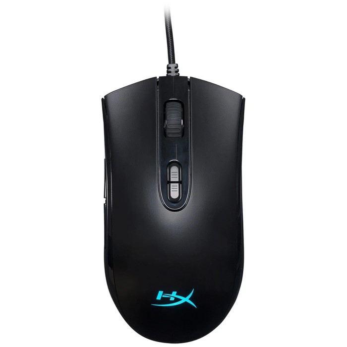 Мышь HyperX Pulsfire Core игровая проводная 7 кнопок подсветка 6200 dpi USB чёрная 249000₽