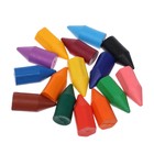 Мелки восковые 15 цветов «Кроха» в стакане - Фото 12