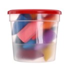 Мелки восковые 15 цветов «Кроха» в стакане - Фото 11