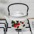 УЦЕНКА Чайник цил деколь, 1.5 л, цвет МИКС (белый) - Фото 5