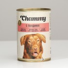 Влажный корм Chammy для собак, говядина в соусе, 415 г - фото 319451789