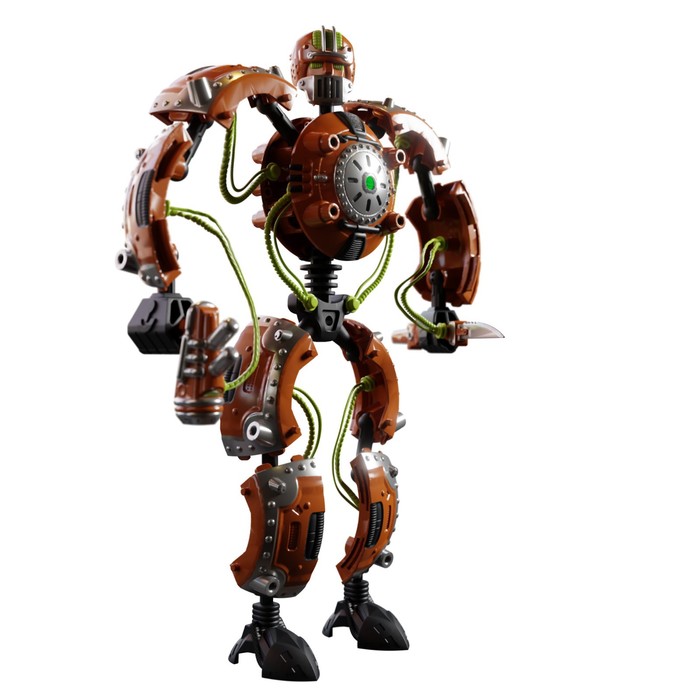 Игрушка-трансформер Giga bots «СкрапБот»