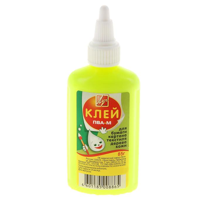 Клей ПВА-М «Луч», 85 г - Фото 1