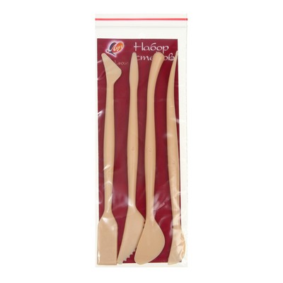 Набор стеков для лепки «Луч De Luxe», 4 шт.