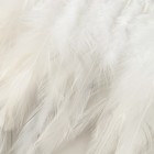 Перья петуха декоративные, на ленте, 10-15 см, 5±0.5 м, белые - Фото 4