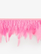 Перья петуха декоративные, на ленте, 10-15 см, 5±0.5 м, розовые - Фото 4