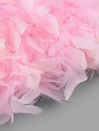 Перья индюка декоративные, на ленте, 13-17 см, 5±0.5 м, розовые - Фото 3