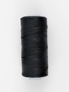 Нитки вощёные, плетёные, плоские, 150D/16, 0.8 мм, 50 ± 2 м, цвет чёрный - Фото 1