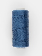 Нитки вощёные, плетёные, плоские, 150D/16, 0.8 мм, 50±2 м, тёмно-синие - Фото 2