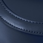 Нитки вощёные, плоские, 150D/16, 0,8 мм, 50 ± 2 м, цвет тёмно-синий - Фото 4