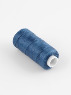 Нитки вощёные, плетёные, плоские, 150D/16, 0.8 мм, 50±2 м, тёмно-синие - Фото 4