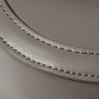 Нитки вощёные, плоские, 150D/16, 0,8 мм, 50 ± 2 м, цвет серый - Фото 4