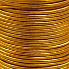Резинка для творчества "Люрекс круглая" намотка 13,7 м ширина 2 мм золото 4,2х4,7х4,7 см - фото 6906966