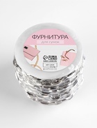 Цепочка для сумки, 14×10 мм, 10 ± 0.5 м, цвет серебряный - Фото 5