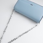 Цепочка для сумки, с карабинами, 14 × 10 мм, 60 см, цвет серебряный - Фото 3