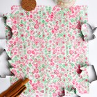 Бумага жиростойкая "Цветы" , в листах, 25 х 22 см (фас 500 шт) - Фото 2