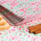 Бумага жиростойкая "Цветы" , в листах, 25 х 22 см (фас 500 шт) - Фото 3