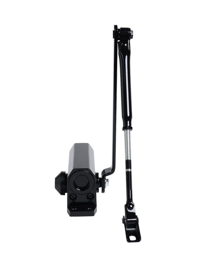 Доводчик дверной ТУНДРА d=40BL, от 25-40 кг, черный