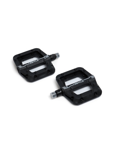 Педали для велосипеда, 9/16", с подшипником, нейлон, съёмные шипы