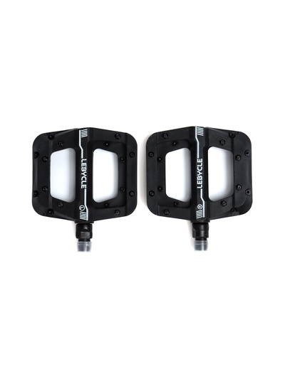 Педали для велосипеда, 9/16", с подшипником, нейлон, съёмные шипы