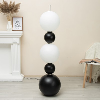 Торшер "Балби " LED 18Вт 4000К черный 40х40х158см