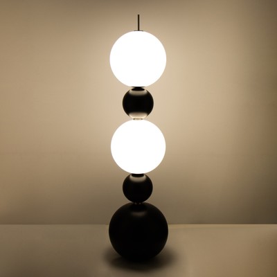 Торшер "Балби " LED 18Вт 4000К черный 40х40х158см