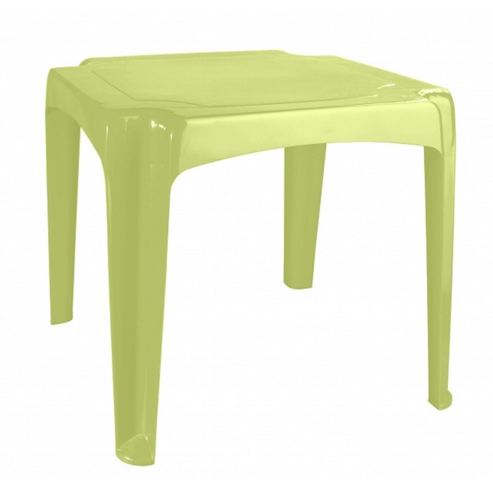 Стол детский 520 × 520 × 475 мм, цвет салатовый - Фото 1