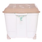 Ящик для хранения игрушек «Зверушки на опушке», на колёсах, 58×39×33.5 см - Фото 3