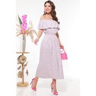 Платье женское «Цветочный грильяж», размер 54 - Фото 2