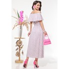 Платье женское «Цветочный грильяж», размер 54 - Фото 5