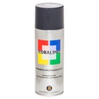 Аэрозольная краска эмаль  Графитовая серая 520мл CORALINO RAL7024 - Фото 2