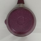 Ковш Trendy Style, 1,5 л, стеклянная крышка, съемная ручка, антипригарное покрытие, цвет фиолетовый - фото 4379338