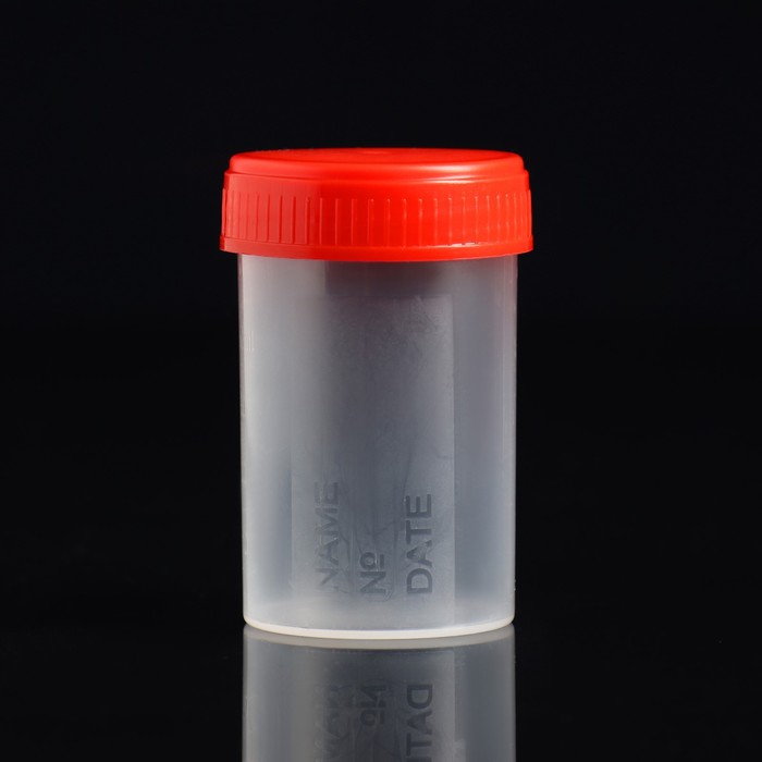 Контейнер стерильный 60 мл. Контейнер для биопроб 60 мл. Баночка для анализов. Емкость для стерильных шпателей. Лайк контейнер стерильный для анализа 120мл.