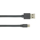 Кабель Canyon MFI-2, Lighting - USB, 2.4А, чип MFI, сертифицирован Apple, 1м, плоский, серый - фото 51463190 Кабель Canyon MFI-2, Lighting - USB, 2.4А, чип MFI, сертифицирован Apple, 1м, плоский, серый - фото 51463190