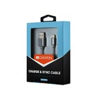 Кабель Canyon MFI-2, Lighting - USB, 2.4А, чип MFI, сертифицирован Apple, 1м, плоский, серый - фото 51463191 Кабель Canyon MFI-2, Lighting - USB, 2.4А, чип MFI, сертифицирован Apple, 1м, плоский, серый - фото 51463191