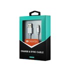 Кабель Canyon MFI-3, Lighting - USB, 2.4А, чип MFI, сертифицирован Apple, 1м, нейлон, белый - фото 51463199 Кабель Canyon MFI-3, Lighting - USB, 2.4А, чип MFI, сертифицирован Apple, 1м, нейлон, белый - фото 51463199