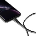Кабель Canyon MFI-4, Lighting - USB-C, 18 Вт, быстрая зарядка, чип MFI, 1.2 м, черный - фото 51463213 Кабель Canyon MFI-4, Lighting - USB-C, 18 Вт, быстрая зарядка, чип MFI, 1.2 м, черный - фото 51463213