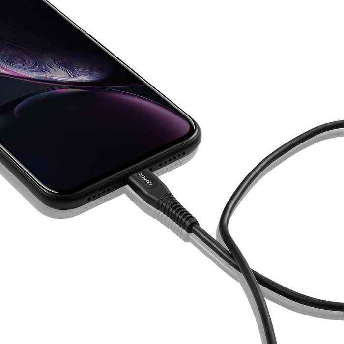 Кабель Canyon MFI-4, Lighting - USB-C, 18 Вт, быстрая зарядка, чип MFI, 1.2 м, черный - фото 51463213 Кабель Canyon MFI-4, Lighting - USB-C, 18 Вт, быстрая зарядка, чип MFI, 1.2 м, черный - фото 51463213