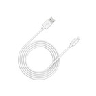 Кабель Canyon MFI-12, Lighting - USB-C, 2.4 А, чип MFI, сертифицирован Apple, 2 м, белый - фото 51463215