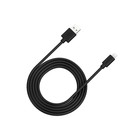 Кабель Canyon MFI-12, Lighting - USB-C, 2.4 А, чип MFI, сертифицирован Apple, 2 м, черный 9646056 - фото 10476740