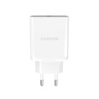 Сетевое зарядное устройство Canyon H-36, USB, 3 А, 36 Вт, быстрая зарядка, белое - фото 51463223 Сетевое зарядное устройство Canyon H-36, USB, 3 А, 36 Вт, быстрая зарядка, белое - фото 51463223